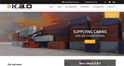 Desktop Screenshot of cabine-kbo.com